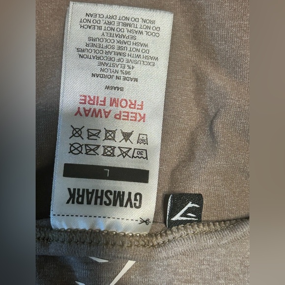 Gymshark Light Gray Sports Bra - Picture 3 of 3